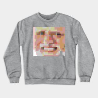 Hide The Pain Harold - Pixelart Tribute Design Crewneck Sweatshirt